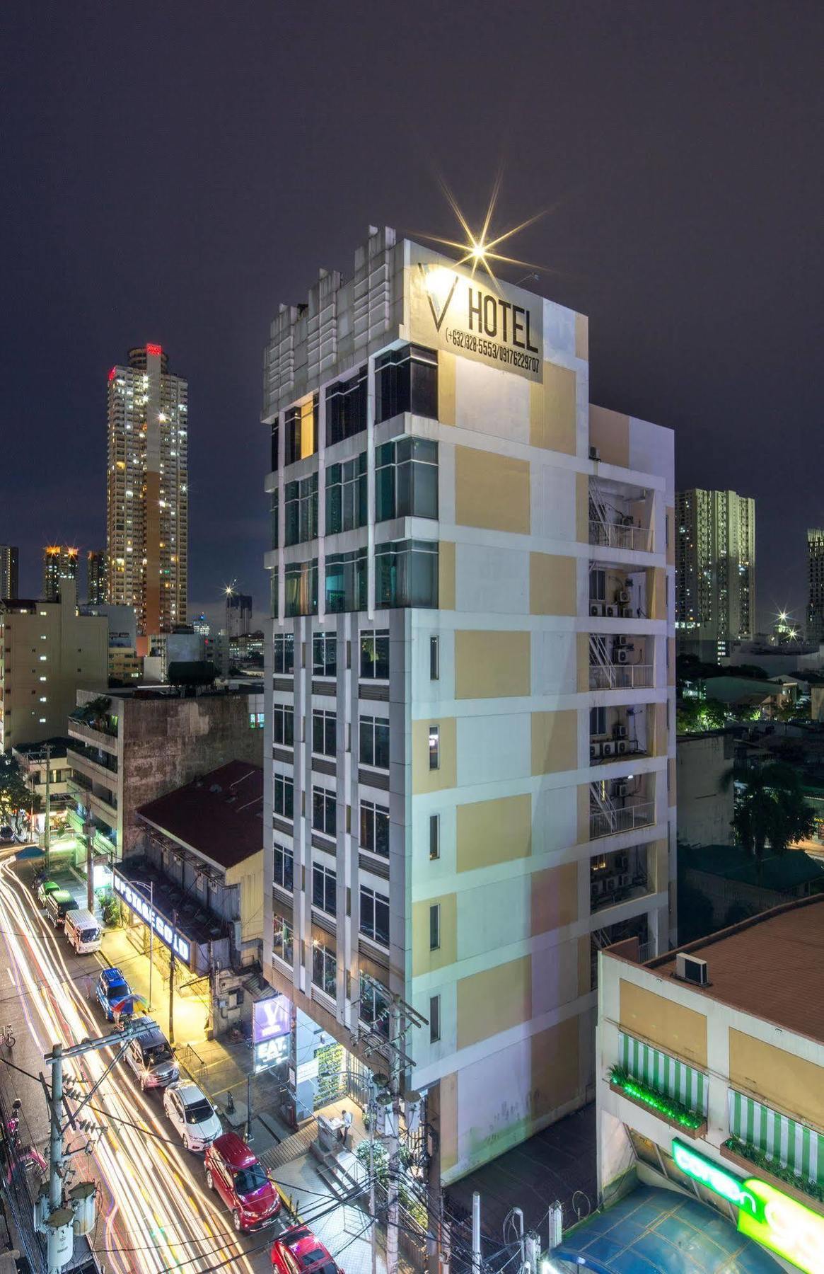 วี โฮเต็ล Hotel มะนิลา ภายนอก รูปภาพ